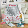 Personalized Granny Blanket"This Blanket Was Just Made For You, Stuffed With Hugs And Kisses