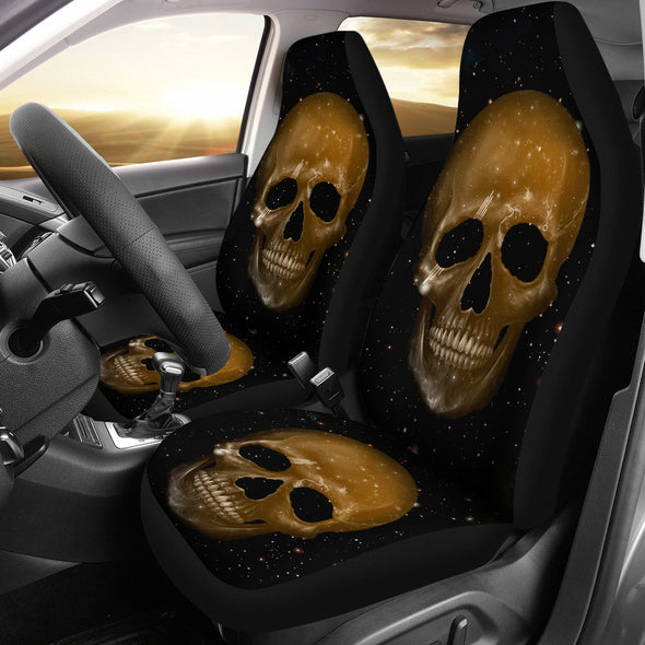 Skull Face Car Seat Cover