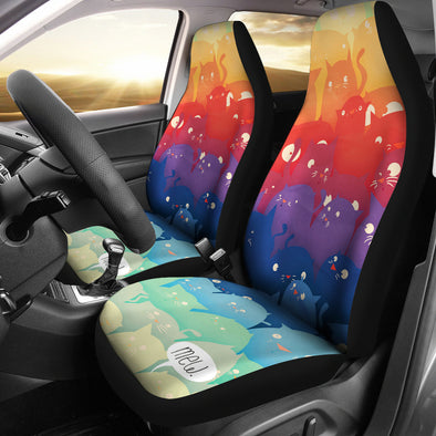 Adorable Cat Car Seat Cover