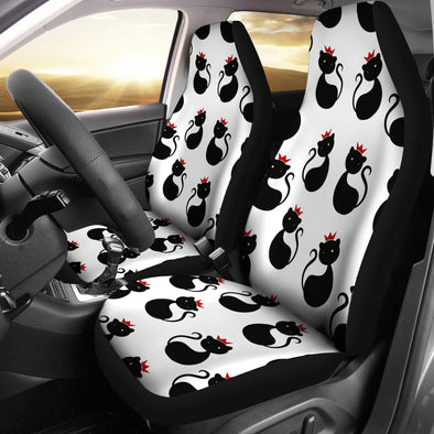 The Cat Queen Car Seat Cover