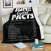 June Girl Facts Premium Blanket