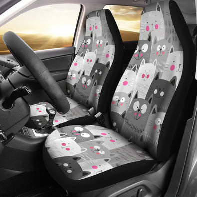 Funny Cats Car Seat Cover