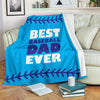 Best Baseball Dad Ever Blanket