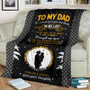 Father's Day Special **The Man The Myth The Legend** Fleece Blanket