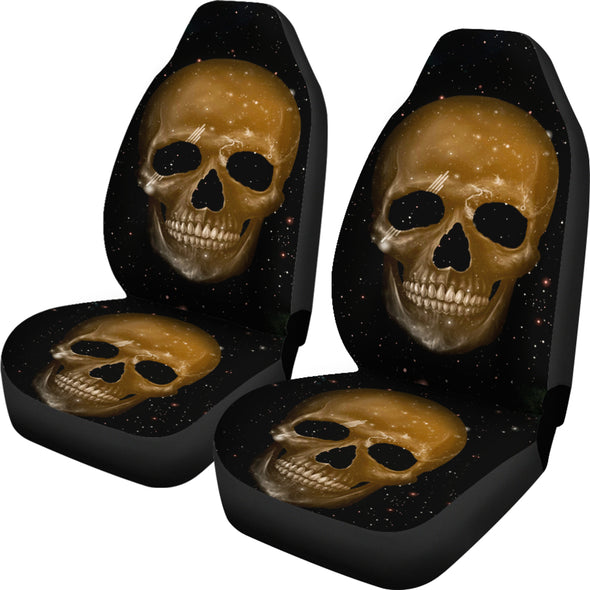 Skull Face Car Seat Cover