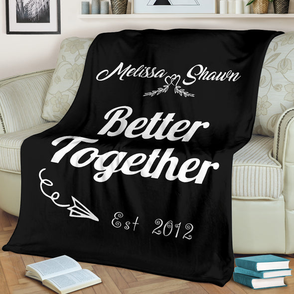 Better Together Couple Blanket
