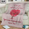"Love Tree" Personalized Blanket