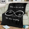Limited Edition Infinity Love Personalized Blanket