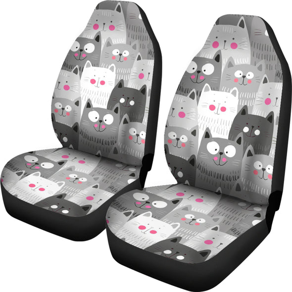 Funny Cats Car Seat Cover