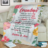 Personalized Grandma/Nana/Papa Blanket Love From Grandkids/Kids