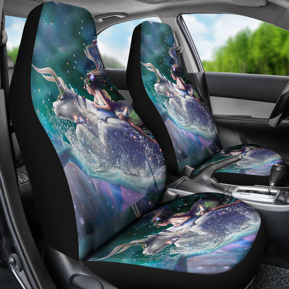 Taurus Print Car Seat Cover