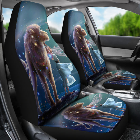 Leo Print Car Seat Cover