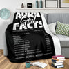 An April Girl Facts Premium Blanket