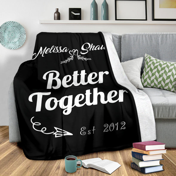 Better Together Couple Blanket