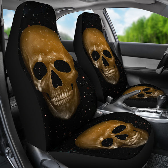 Skull Face Car Seat Cover