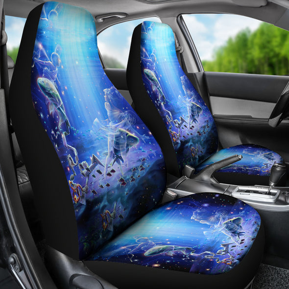 Pisces Print Car Seat Cover