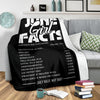 June Girl Facts Premium Blanket