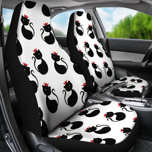 The Cat Queen Car Seat Cover