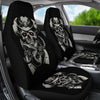 Black Skull Face Car Seat Cover