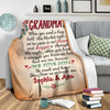 Grandma Quote Personalized Blanket