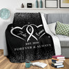 Couple Heart Personalized Blanket For The One Closest To Your Heart