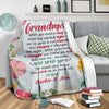 Personalized Grandma/Nana/Papa Blanket Love From Grandkids/Kids