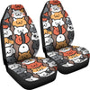 Funny Cat Faces Car Seat Cover