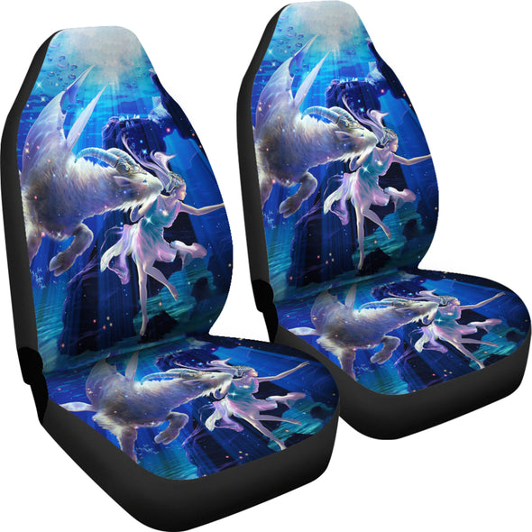 Capricorn Print Car Seat Cover