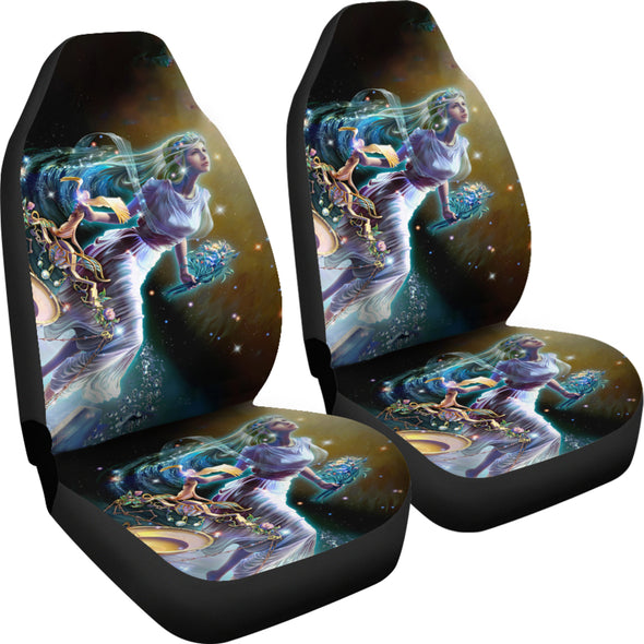 Libra Print Car Seat Cover