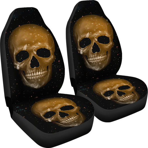 Skull Face Car Seat Cover