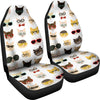 Adorable Cat Faces Car Seat Cover