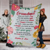 Personalized Grandma/Nana/Papa Blanket Love From Grandkids/Kids