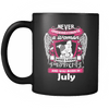 July Women Who Loves Pitbull Mug