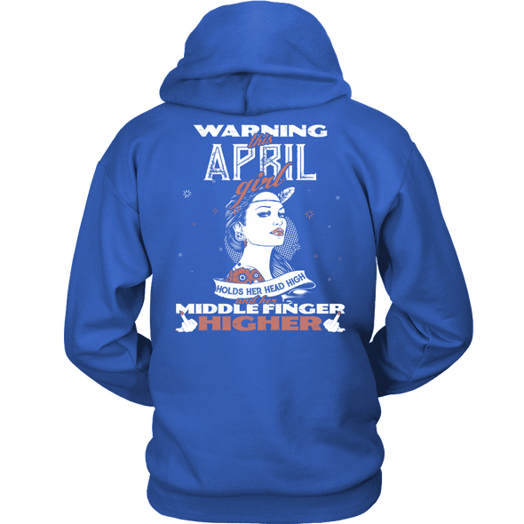 Limited Edition ***April Girl Head High Back Print*** Shirts & Hoodies