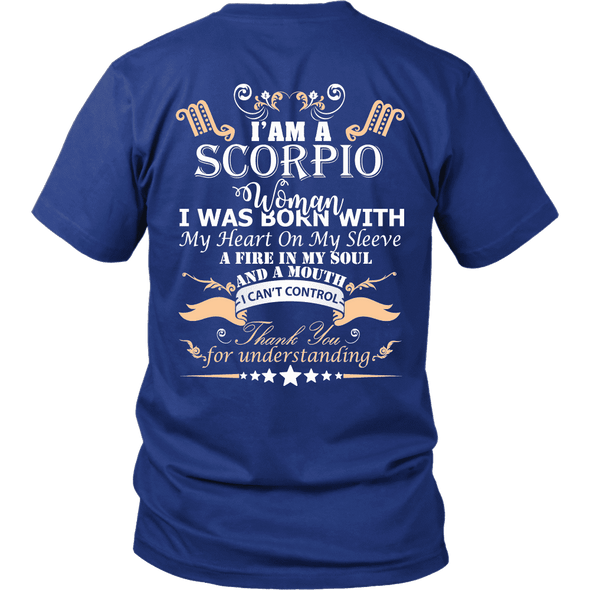 Limited Edition ***I Am A Scorpio Women Back Print*** Hoodies & Shirts