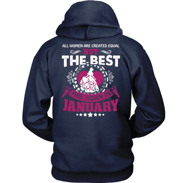 Limited Edition ***Best Are Born In January Back Print*** Shirts & Hoodies