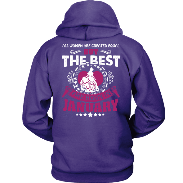 Limited Edition ***Best Are Born In January Back Print*** Shirts & Hoodies