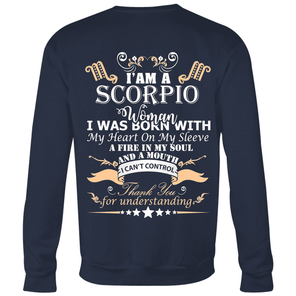 Limited Edition ***I Am A Scorpio Women Back Print*** Hoodies & Shirts