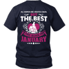 Limited Edition ***Best Are Born In January Back Print*** Shirts & Hoodies
