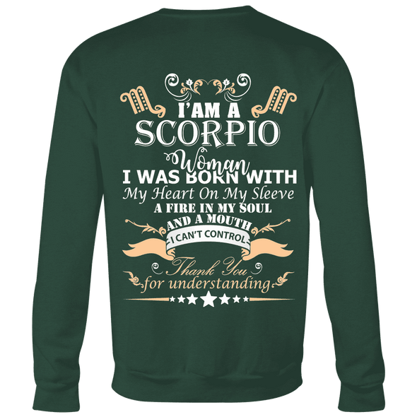 Limited Edition ***I Am A Scorpio Women Back Print*** Hoodies & Shirts
