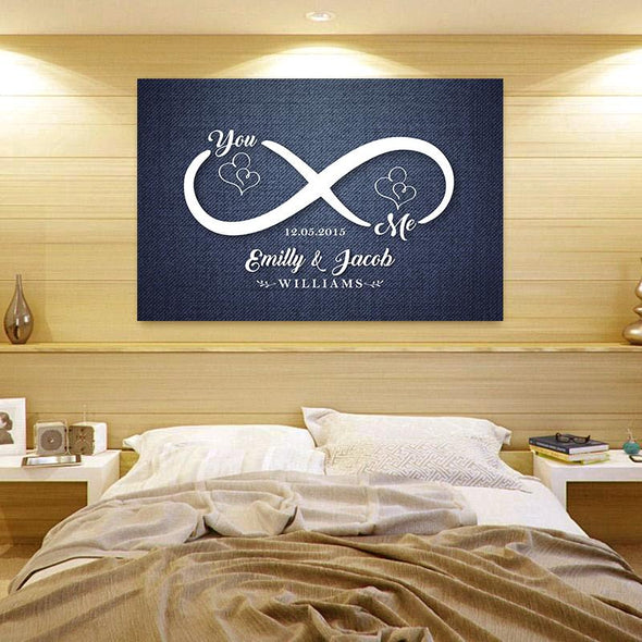 New Edition - Infinity Love Custom Canvas