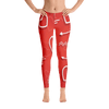 Limited Edition Red Heart Printed Leggings