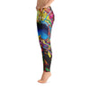 Multi Color Skull Eye Print Leggings