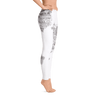 Limited Edition World Map Black & White Printed Leggings