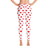 Limited Edition Red Heart Over All PrintedLeggings