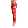 Limited Edition Red Heart Printed Leggings