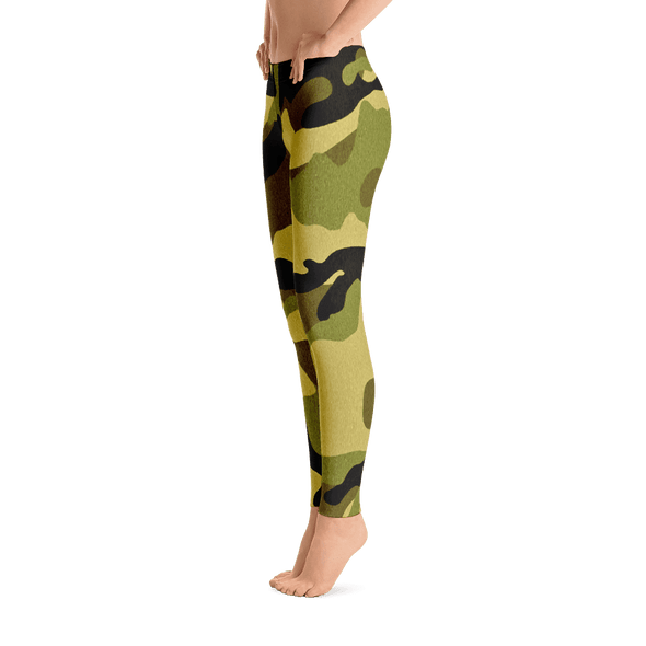 Limited Edition Forest Camouflage Printed Leggings