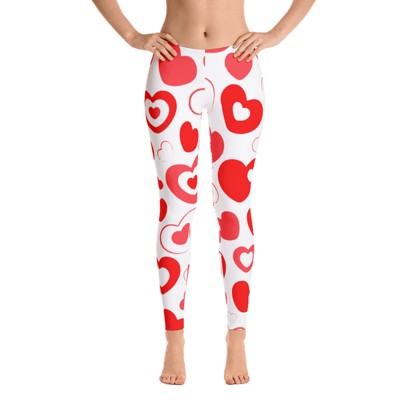 Limited Edition Heart Printed Leggings