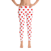 Limited Edition Red Heart Over All PrintedLeggings