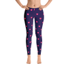 Limited Edition Blue Pink Printed Heart Leggings